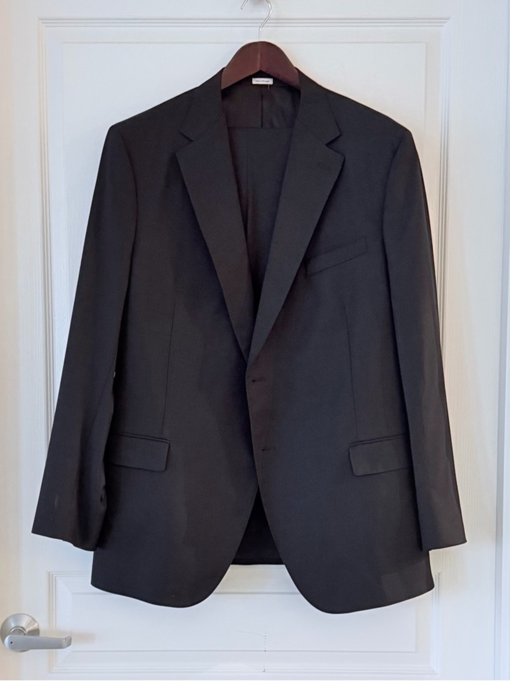 Peter Millar Hartford Classic Fit Black Single-Breasted Men's Suit